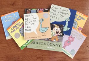 a selection of Mo Willems books