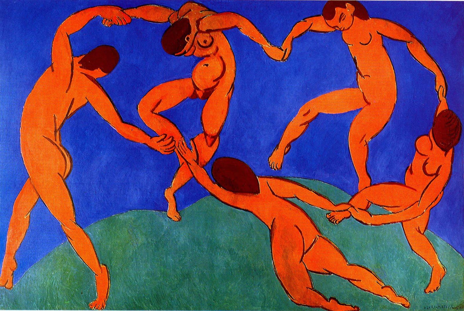 Image source www.studyblue.com Artist H. Matisse La Danse (1910)